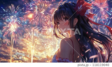 花火と女の子 118119040