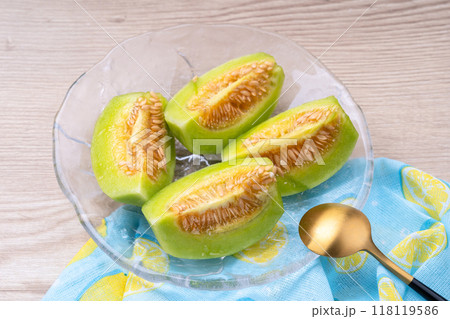 甘い網干メロン 118119586