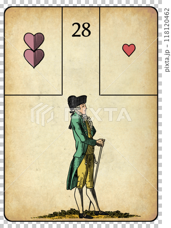 Lenormand Card 28 Gentleman 118120462