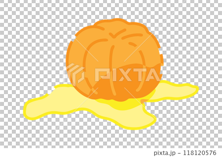 剥いたみかんのイラスト 剥いたみかんのイラスト 118120576