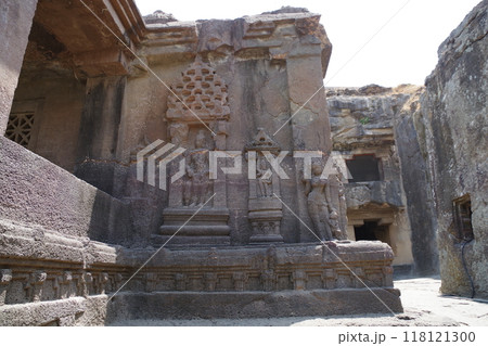 インド 世界遺産エローラ石窟群 インド 世界遺産エローラ石窟群 118121300