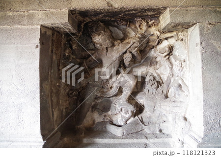 インド 世界遺産エローラ石窟群 インド 世界遺産エローラ石窟群 118121323