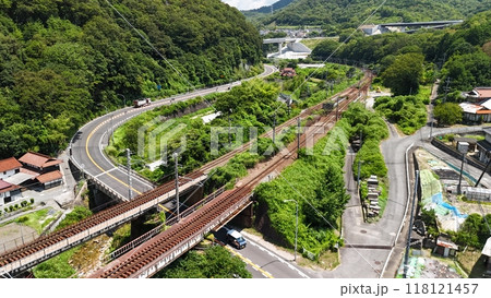 JR山陽本線_瀬野－八本松【セノハチ急勾配】ドローン空撮 SEH_No14 118121457