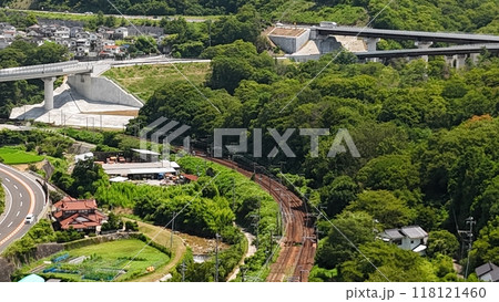JR山陽本線_瀬野－八本松【セノハチ急勾配】ドローン空撮 SEH_No17 118121460
