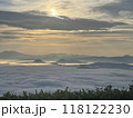 北海道津別峠から見える絶景の朝日と雲海 118122230