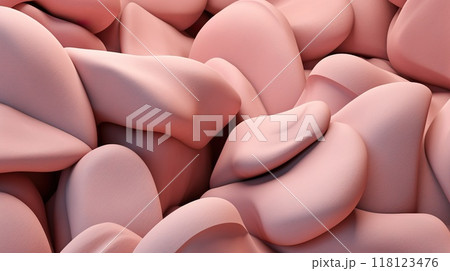 pink smooth stones pattern, red pastel pebble background, abstract stones wallpaper 118123476