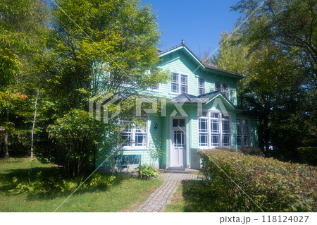 軽井沢タリアセン　明治四十四年館（旧軽井沢郵便局舎） 118124027