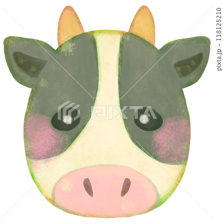 かわいい牛のイラスト 顔 かわいい牛のイラスト 顔 118125210