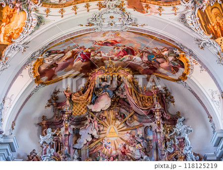 Ottobeuren abbey, near Memmingen, bavaria, germany Ottobeuren abbey, near Memmingen, bavaria, germany 118125219