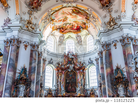 Ottobeuren abbey, near Memmingen, bavaria, germany 118125225