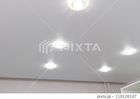 New stretch ceiling with LED lights New stretch ceiling with LED lights 118126187