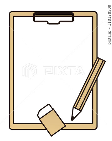 シンプルなバインダーとバインダーのフレーム シンプルなバインダーとバインダーのフレーム 118128509