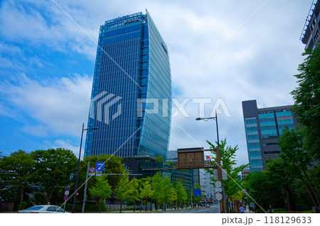 新潟日報社　メディアシップ　高層ビル 118129633