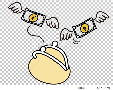 Simple purse illustration 118130276