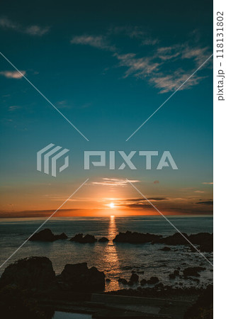 潮岬の夕暮れ 118131802