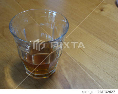 グラスに注がれた麦茶 紅茶 珈琲 アイスコーヒー コピースペース グラスに注がれた麦茶 紅茶 珈琲 アイスコーヒー コピースペース 118132627