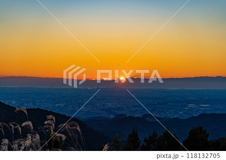 小仏城山からの初日の出 118132705