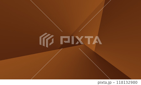 背景　4k　サイバースペース　ブラウン　ダークブラウン　茶色　暗い　バーチャル背景　仮想世界 118132980