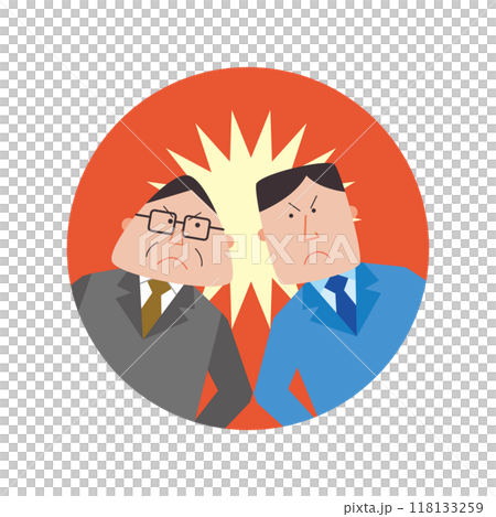仲が悪い会社員 118133259