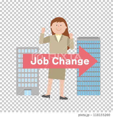 転職する女性 118133260