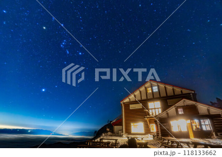厳冬期 燕岳の星空 118133662