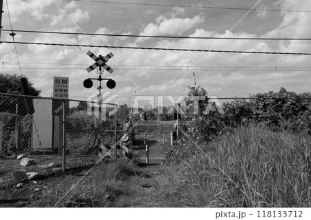 畑の中の踏切 畑の中の踏切 118133712