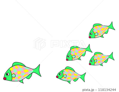 海底の魚たち 118134244