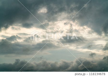 雲の多い空 118134678