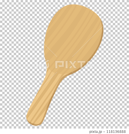 木飯匙的向量圖 木飯匙的向量圖 118136888