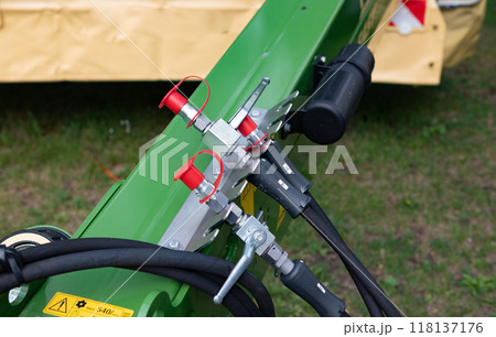 Hoses of modern hydraulic machine 118137176