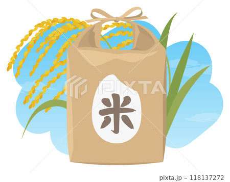 お米のイメージ_ベクターイラスト 118137272