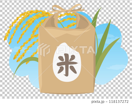 お米のイメージ_ベクターイラスト 118137272