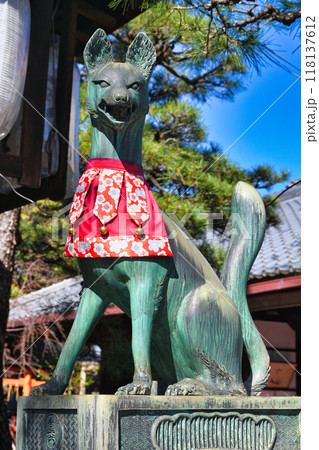 満足稲荷神社　狛狐（京都市左京区） 118137612