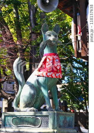 満足稲荷神社 狛狐(京都市左京区) 満足稲荷神社 狛狐(京都市左京区) 118137638