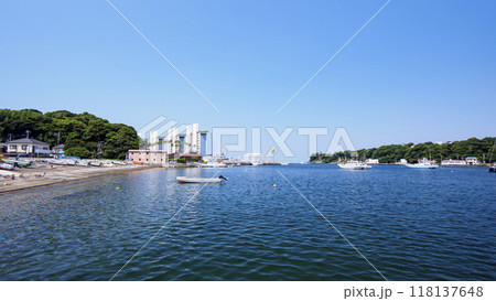 湘南の小網代湾の風景 118137648