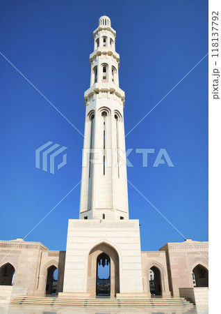豪華なスルタン・カブース・グランドモスクの絶景 118137792