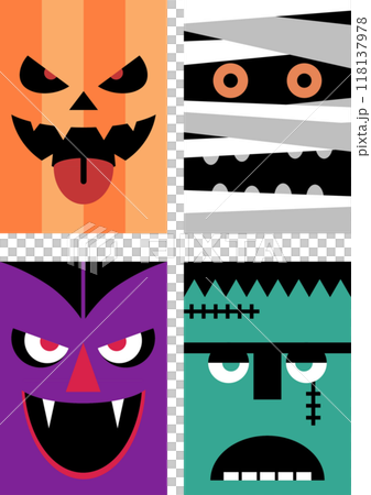 ハロウィンキャラクター 118137978