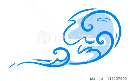 Sea wave water splash blue ocean wave Sea wave water splash blue ocean wave 118137996