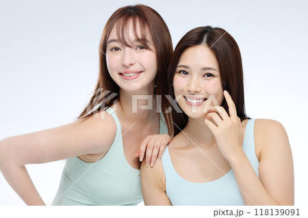 女性　スキンケア　ビューティー 118139091