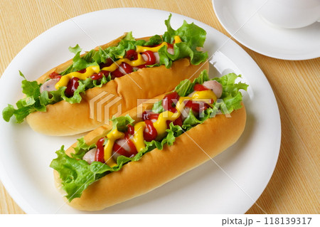 ホットドッグ ホットドッグ 118139317