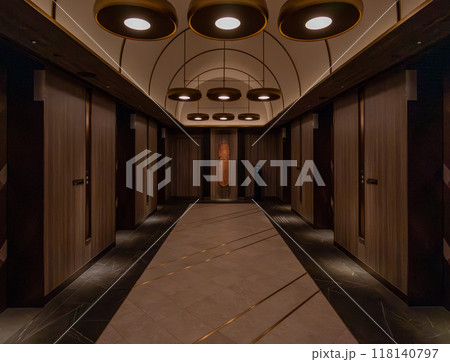 大阪駅西口直結のJPタワー大阪(KITTE大阪)にある、大阪ステーションホテルのエレベーターホール 118140797