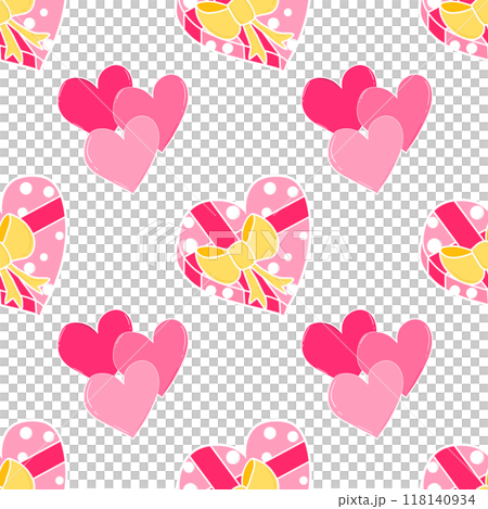 cute seamless pattern background 118140934