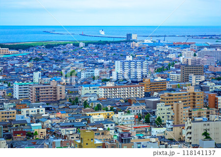 NEXT21展望台より入船みなとタワー方面の街並みを望む NEXT21展望台より入船みなとタワー方面の街並みを望む 118141137