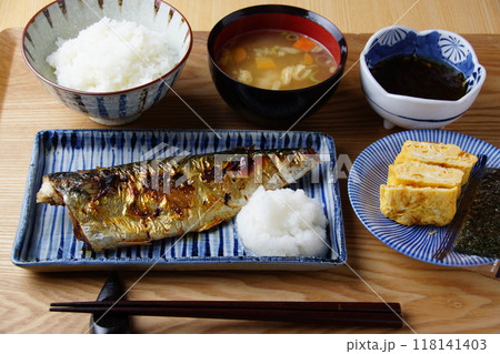 鯖焼の定食 118141403