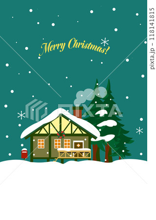 クリスマスの風景イラスト 118141815