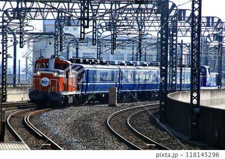 初秋の南会津へプッシュプル列車が行く…DL大樹『南会津』 118145296