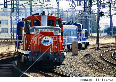 初秋の南会津へプッシュプル列車が行く…DL大樹『南会津』 118145298