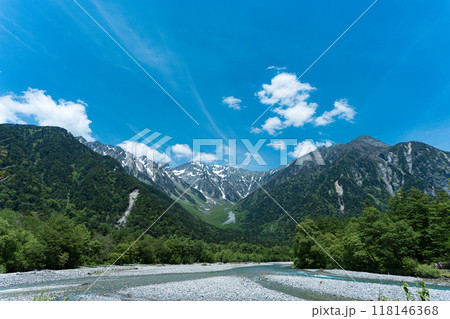 上高地の風景 118146368