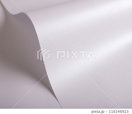 White texture with fine wavy design and reflection Minimalist luxury layout with canvas overlay, 118148923