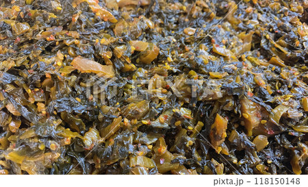 旨味たっぷりの辛子高菜 118150148